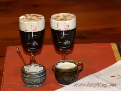 Café Irlandes en el día de San Patricio (Receta de Irish coffee)