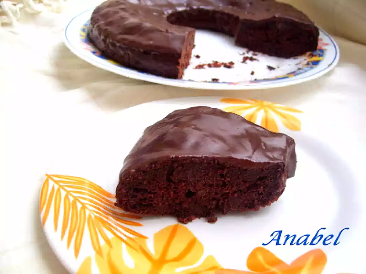 Cake de chocolate y patata