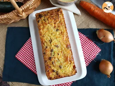 Cake de sémola con calabacín y zanahoria - foto 2