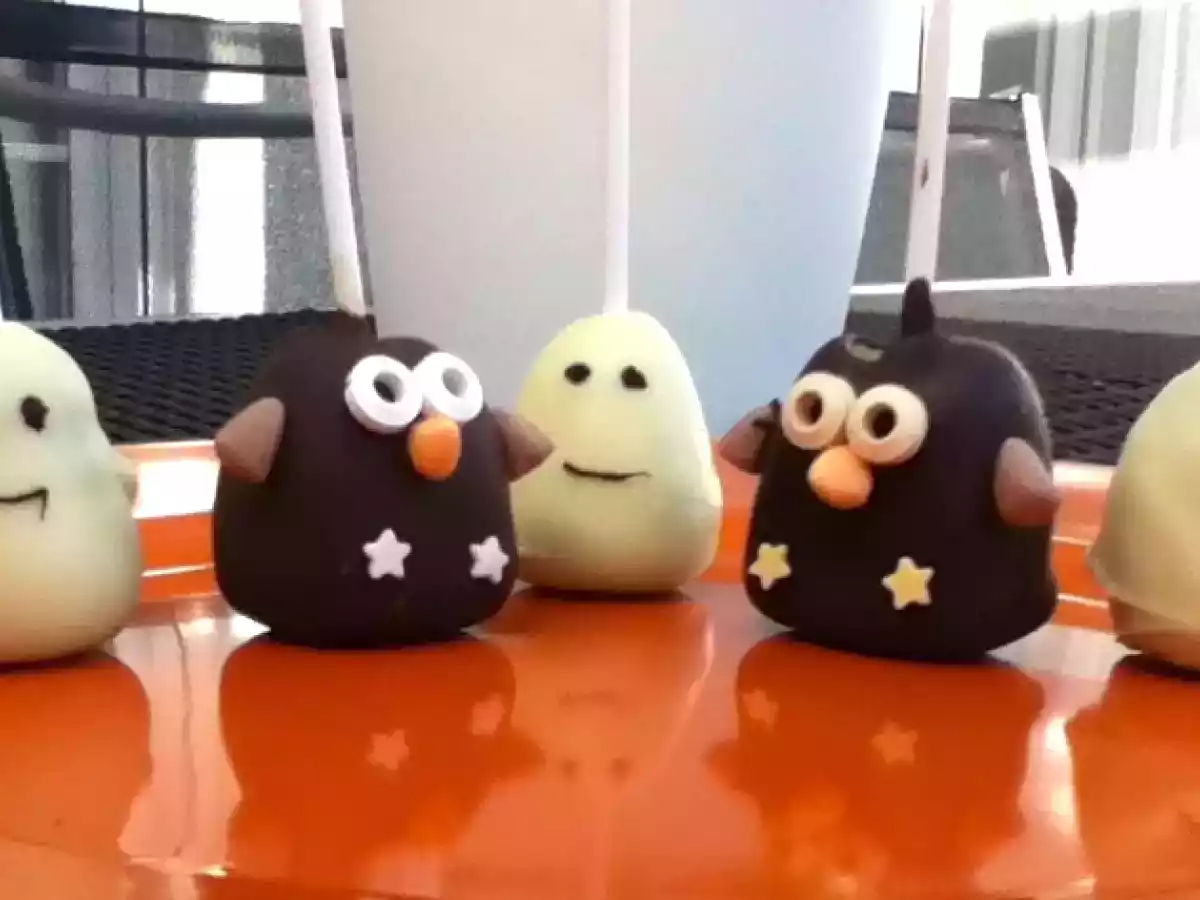 Cake pops Buhos & Fantasmas