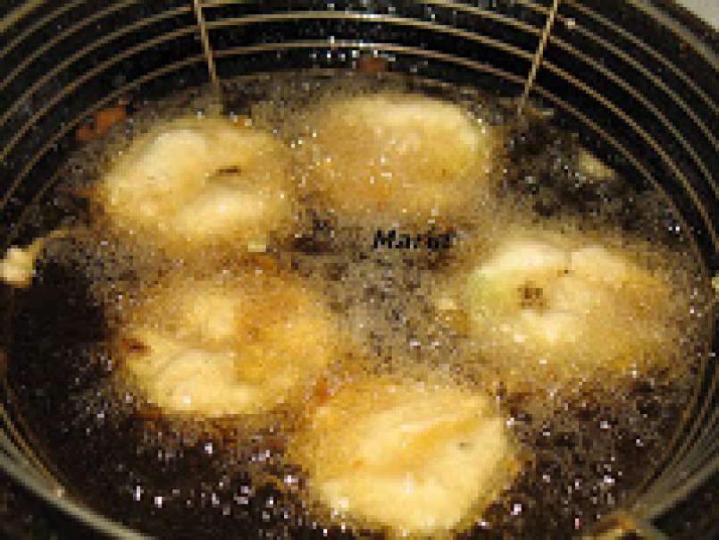 Calabacín relleno en tempura - foto 5