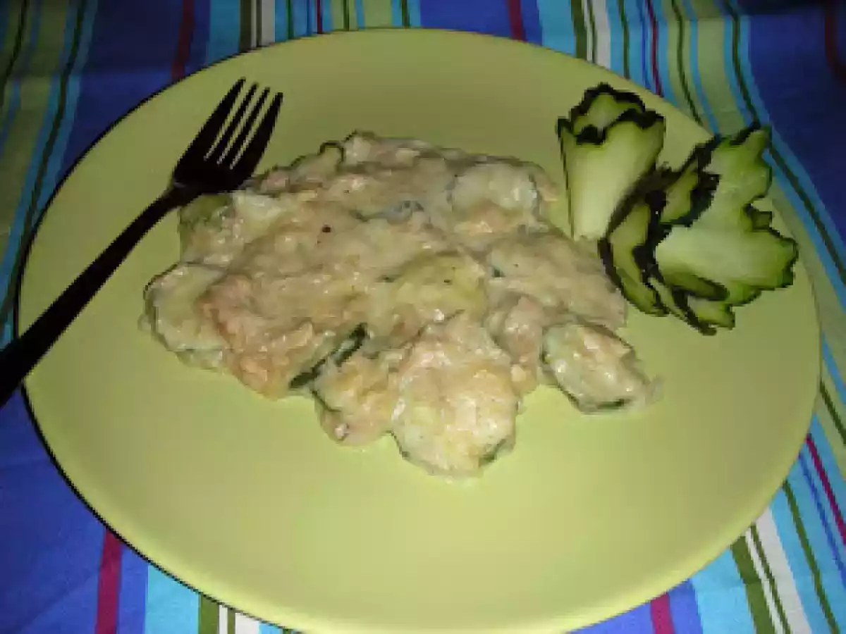 CALABACINES CON ATÚN Y BECHAMEL (Fussioncook)