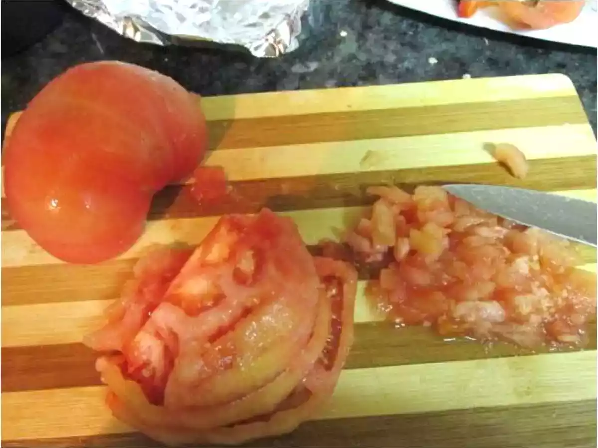 Calabacines redondos rellenos - foto 5