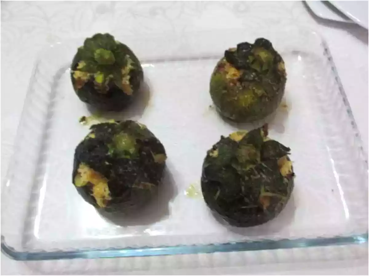 Calabacines redondos rellenos - foto 9