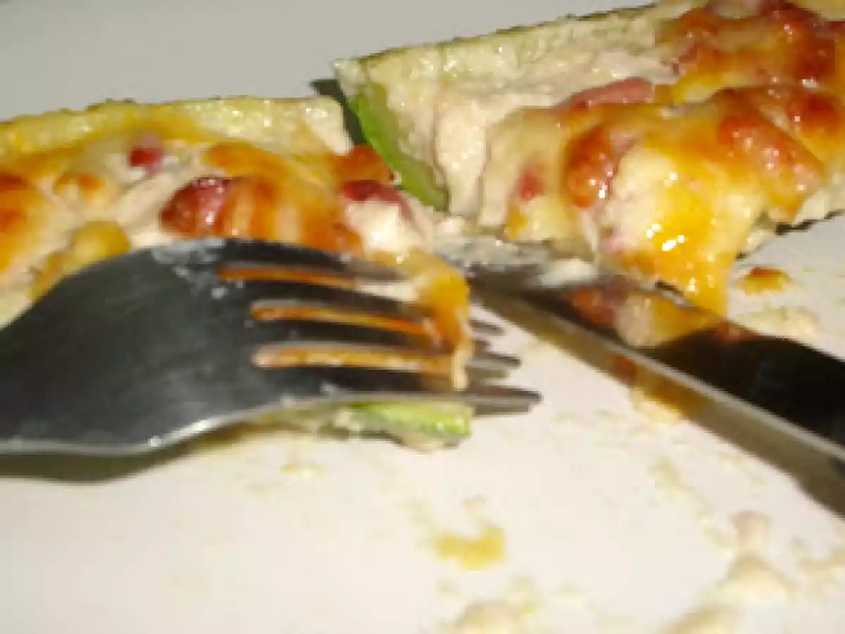 Calabacines Rellenos De Jamón Y Queso - foto 2