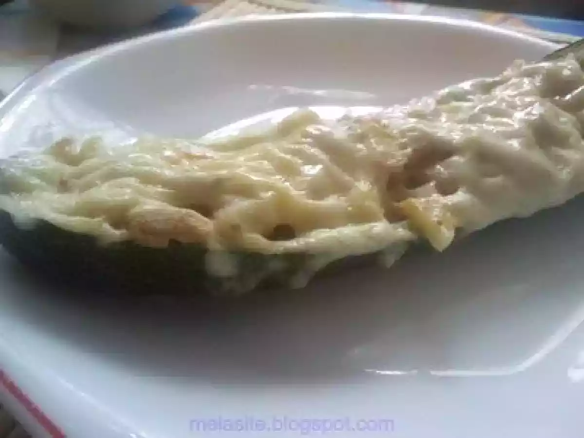 CALABACINES RELLENOS (Microondas)