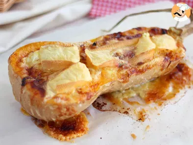 Calabaza butternut rellena de queso - foto 2