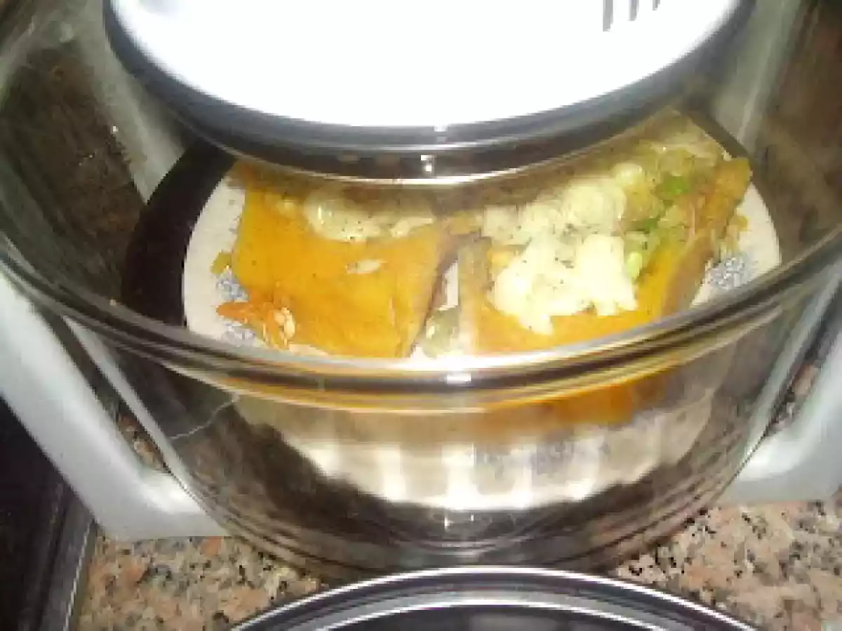 CALABAZA RELLENA DIETÉTICA EN HORNO TURBOGRILL - foto 7