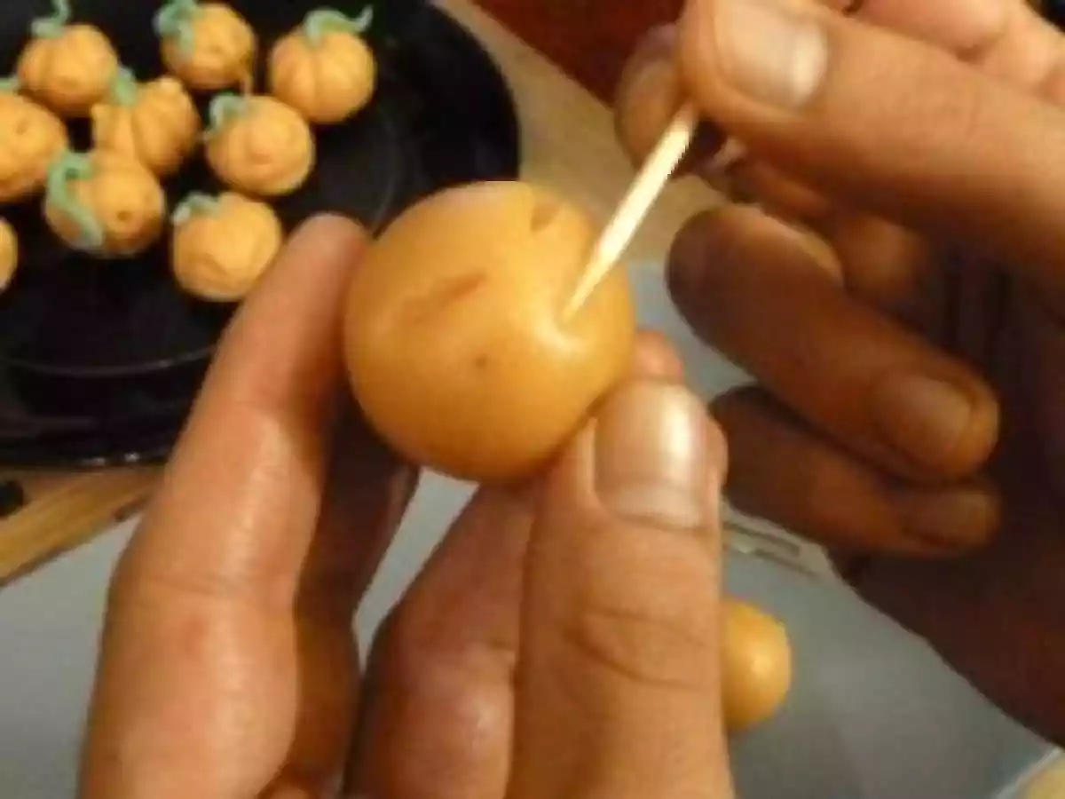 CALABAZAS DE MAZAPAN - (HALLOWEEN) - foto 4