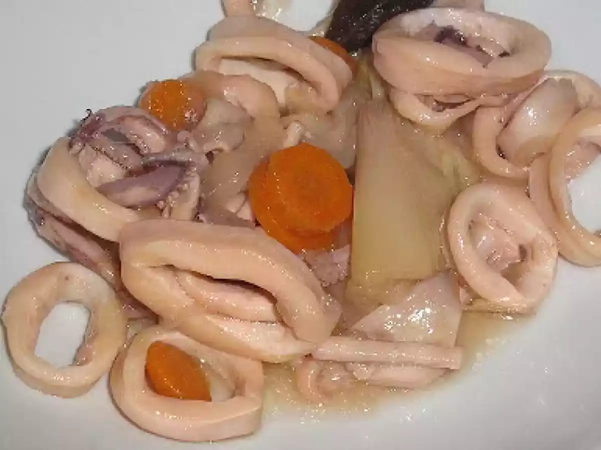 Calamar en escabeche