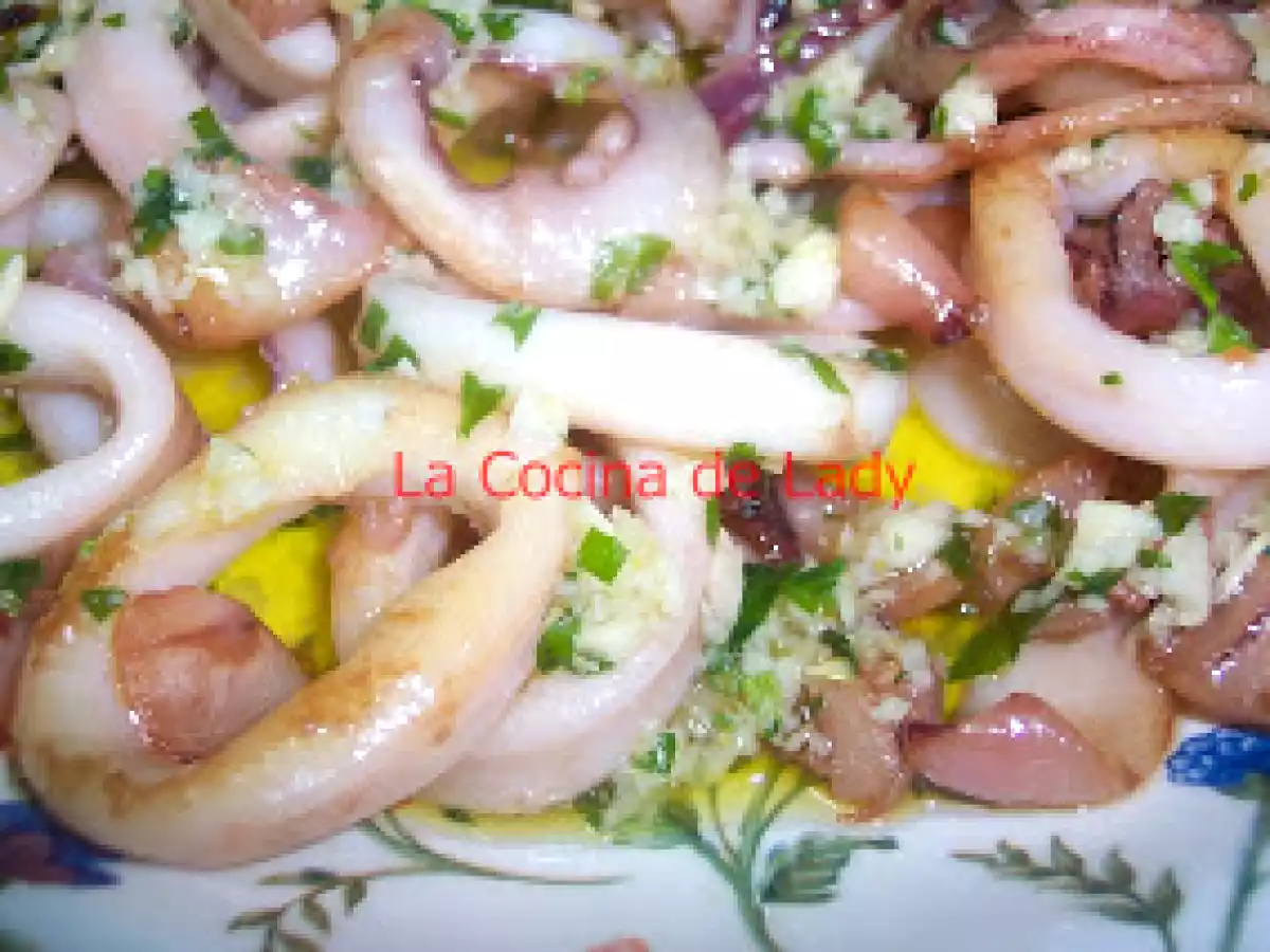 Calamares a la Plancha