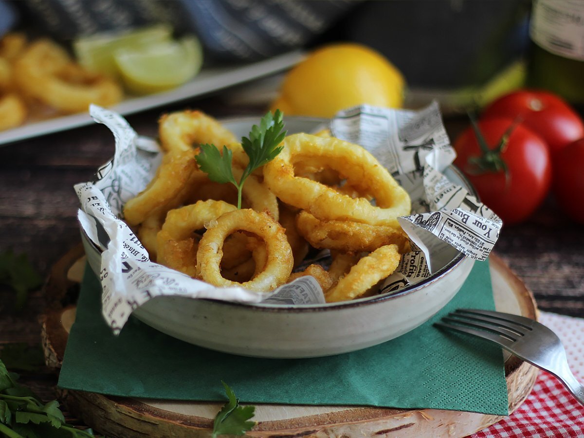 Receta De Calamares A La Romana Rebozados receta-de-calamares-a-la-romana-rebozados