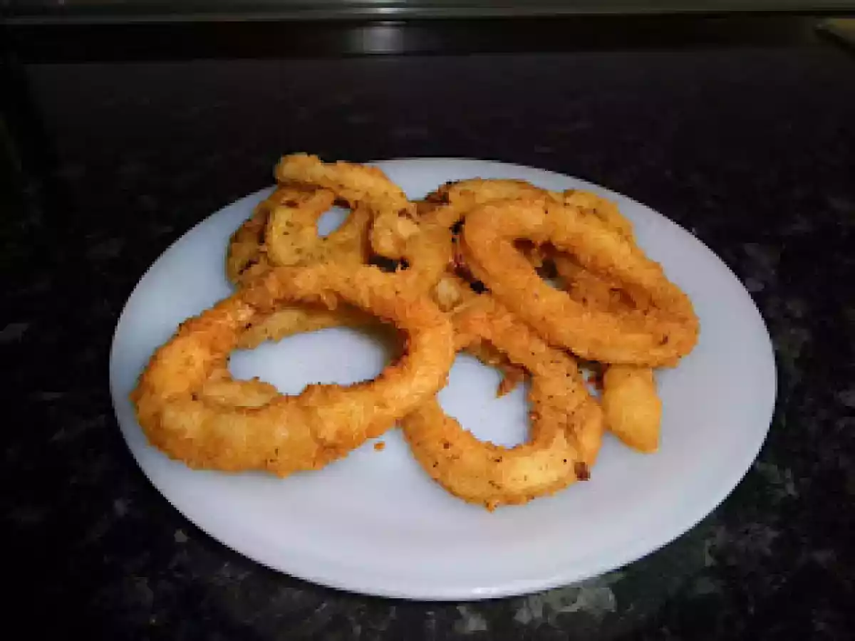 Calamares a la romana crujientes.