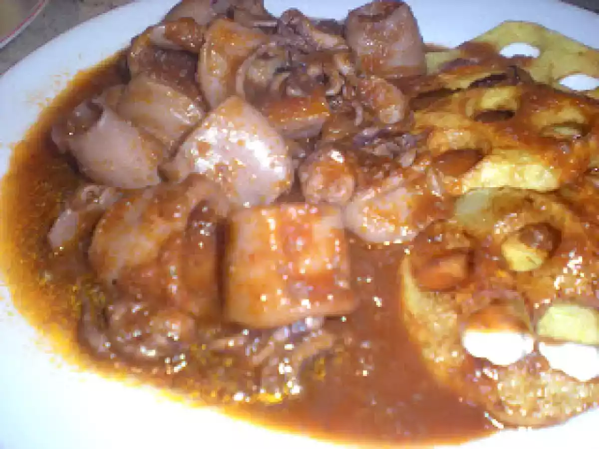 Calamares en salsa de tomate - foto 2