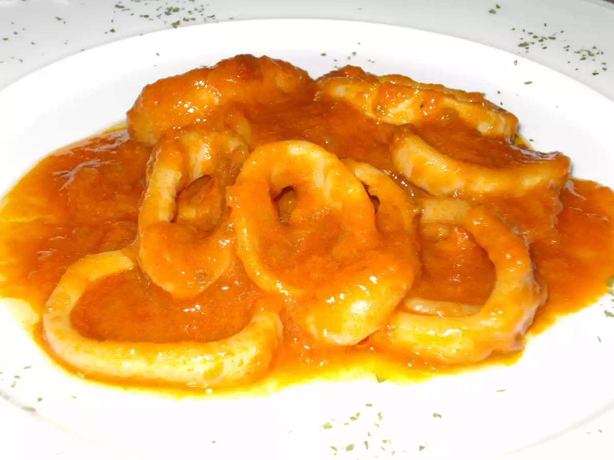 Calamares en salsa picante - foto 2