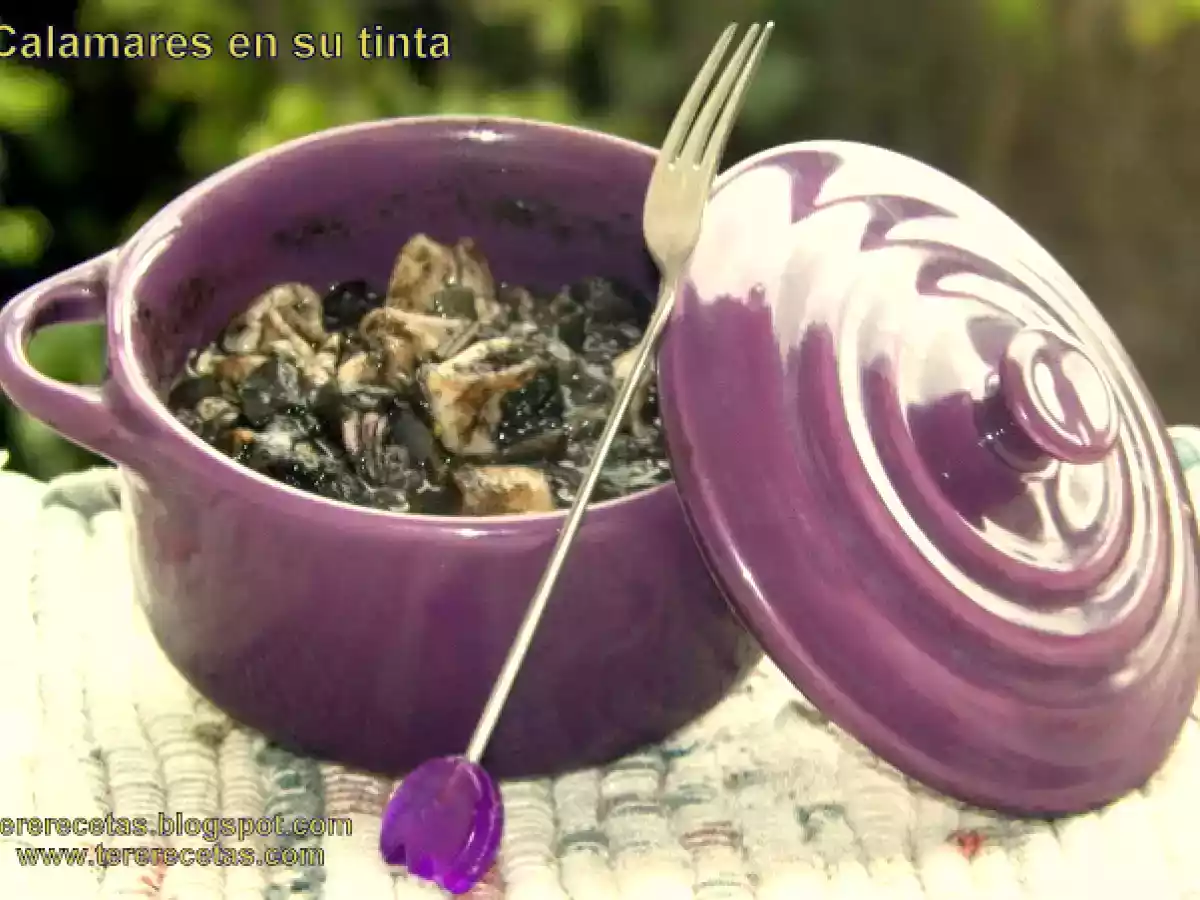 Calamares en su tinta - foto 2
