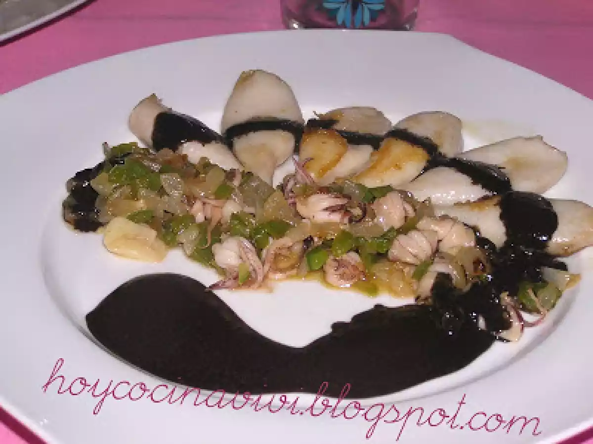 Calamares en su tinta. Receta de Karlos Arguiñano para cocinando con firma ( I )