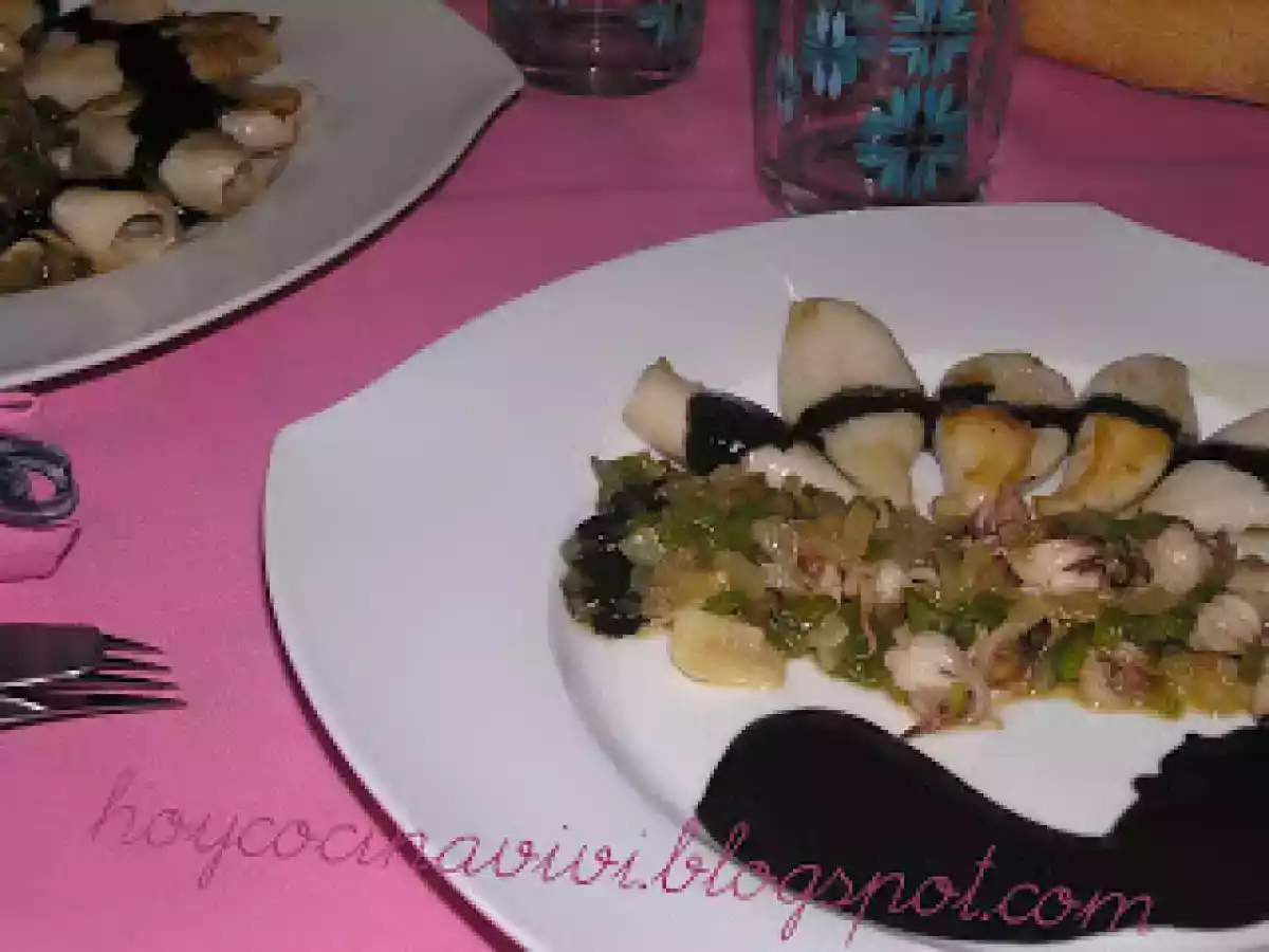 Calamares en su tinta. Receta de Karlos Arguiñano para cocinando con firma ( I ) - foto 3