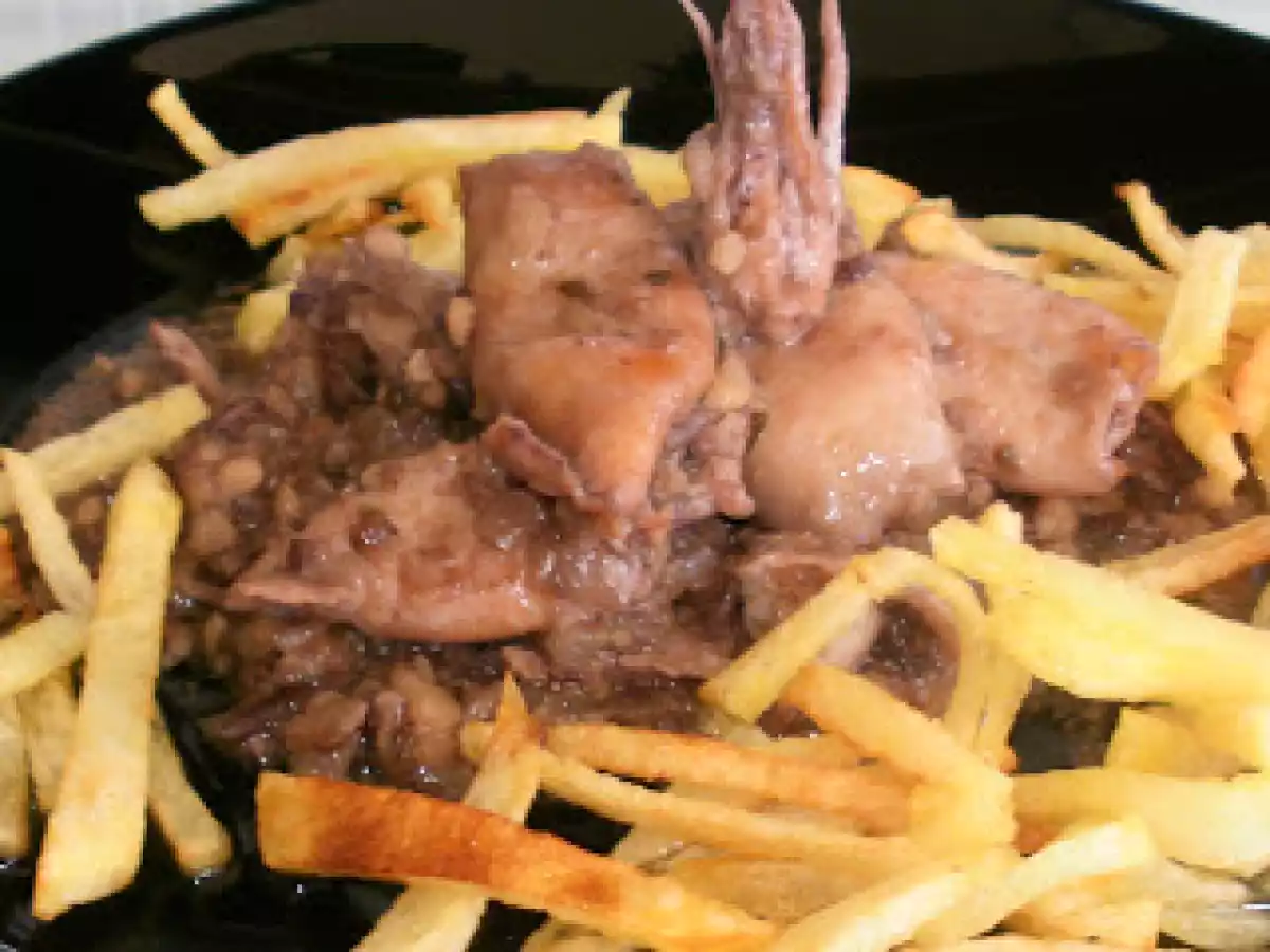 Calamaritos en salsa