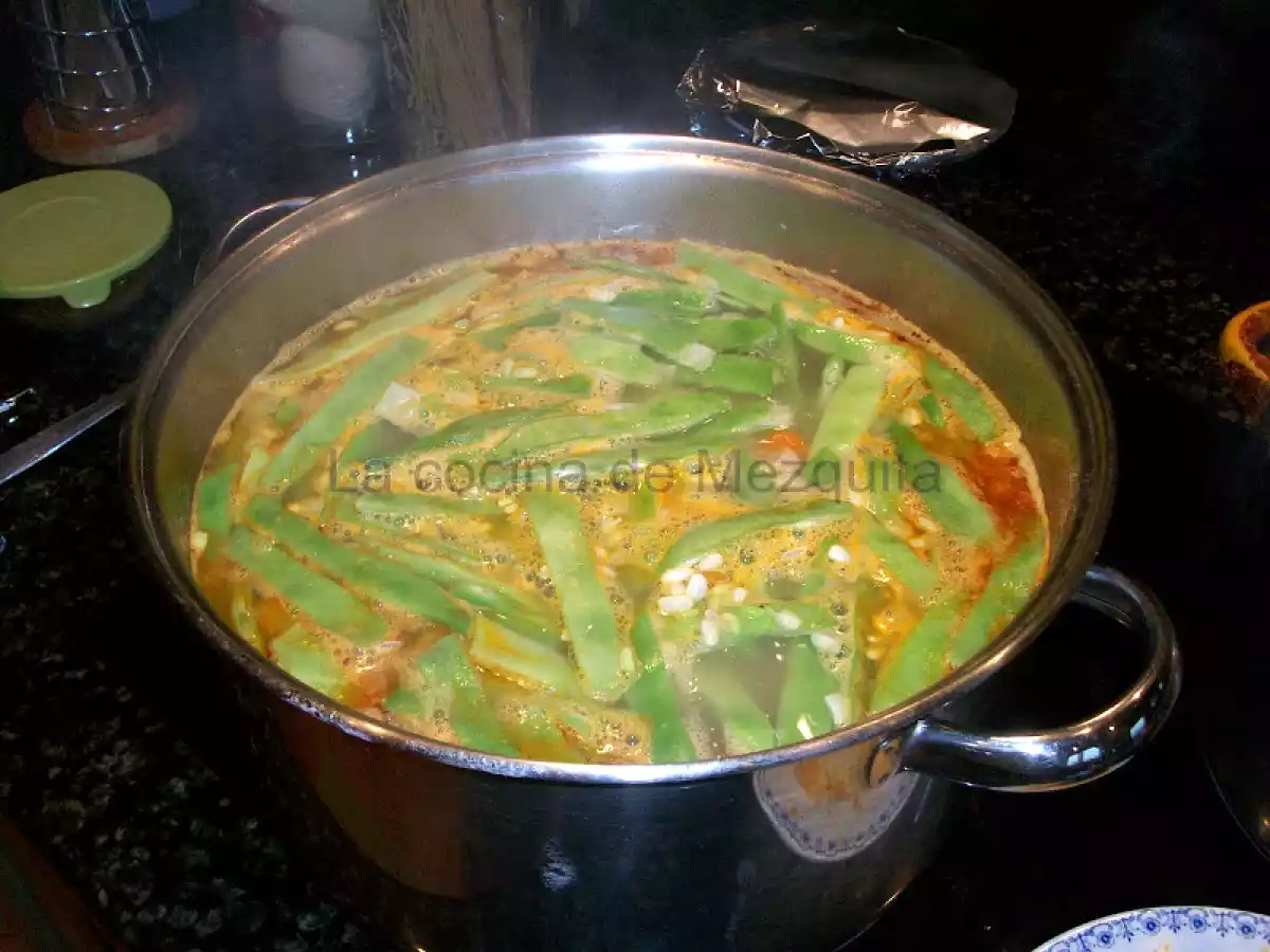 Caldo de judías