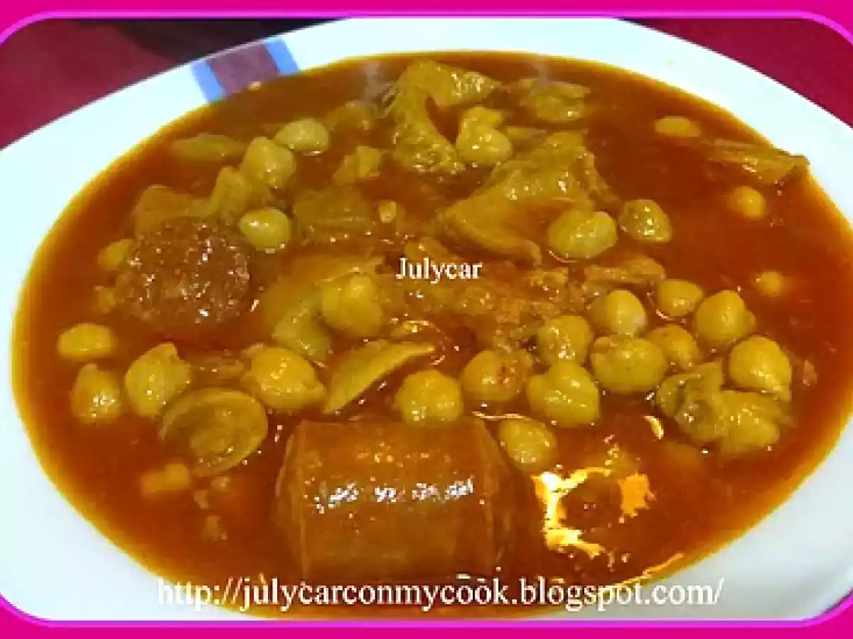 Callos con garbanzos olla GM D