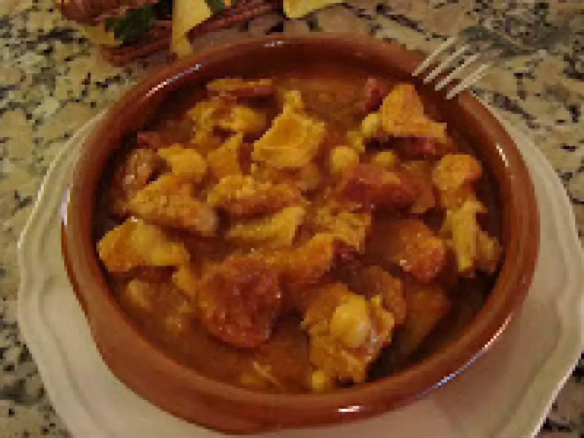 Callos de ternera con garbanzos - foto 2