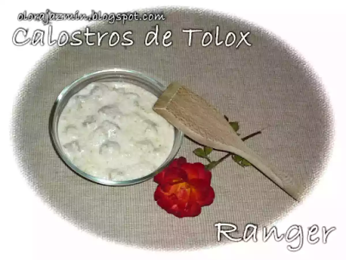 Calostros al estilo de Tolox (Málaga)