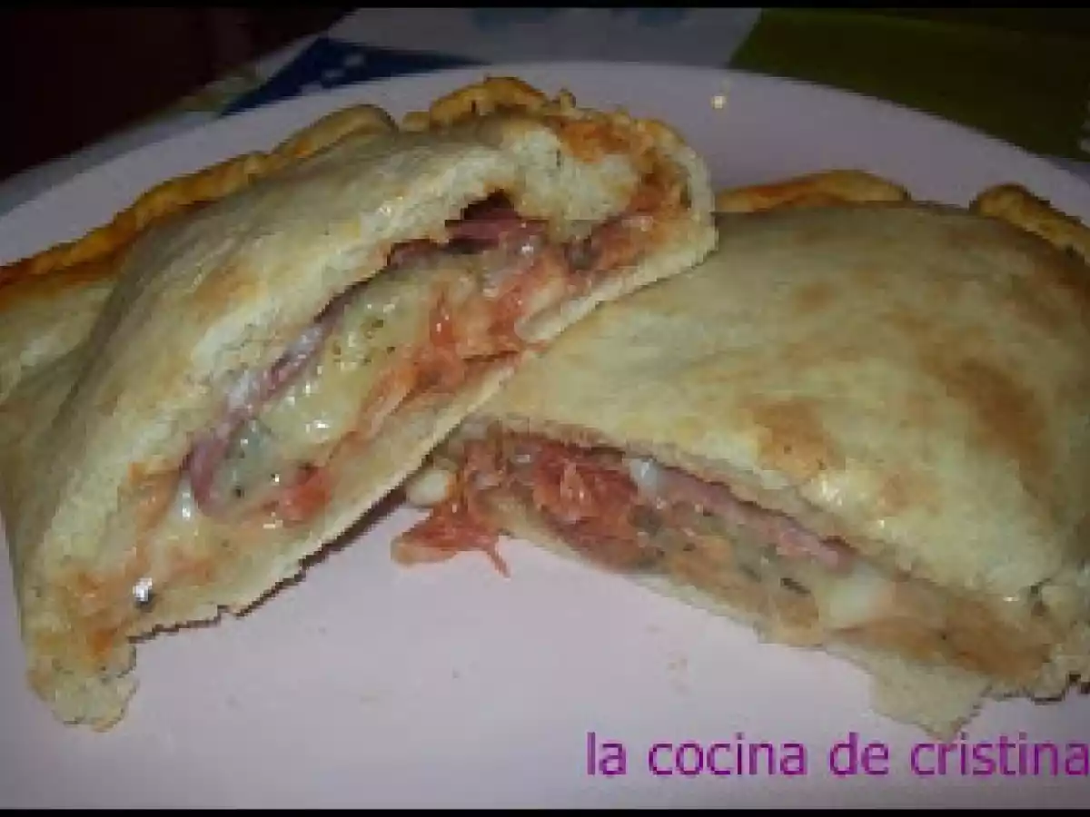 CALZONE DE JAMON Y QUESO