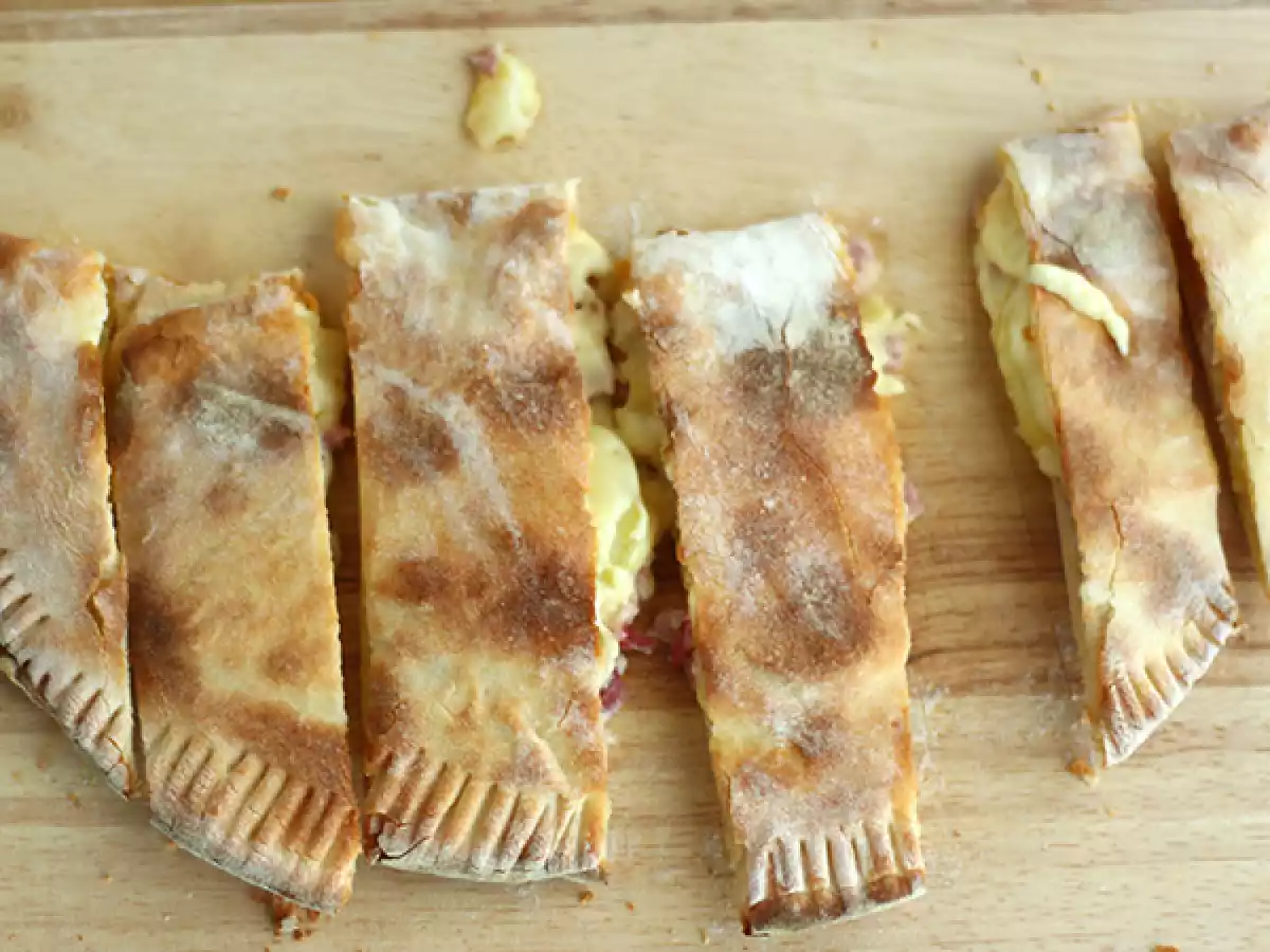 Calzone de queso y patatas - foto 2