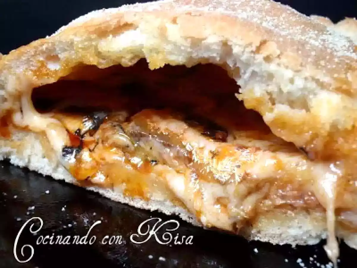 Calzone rellena de sardinas (chef of matic y horno tradicional) - foto 3