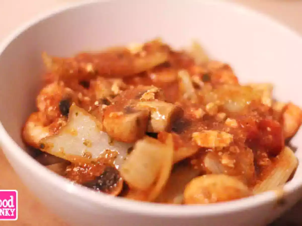 Camarones en salsa de tomate y ricotta (ni se nota que es de 400 calorías) - foto 2