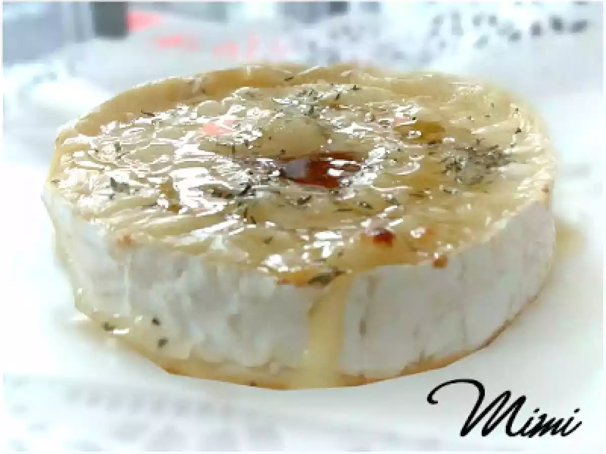 Camembert al horno con miel y tomillo - foto 2