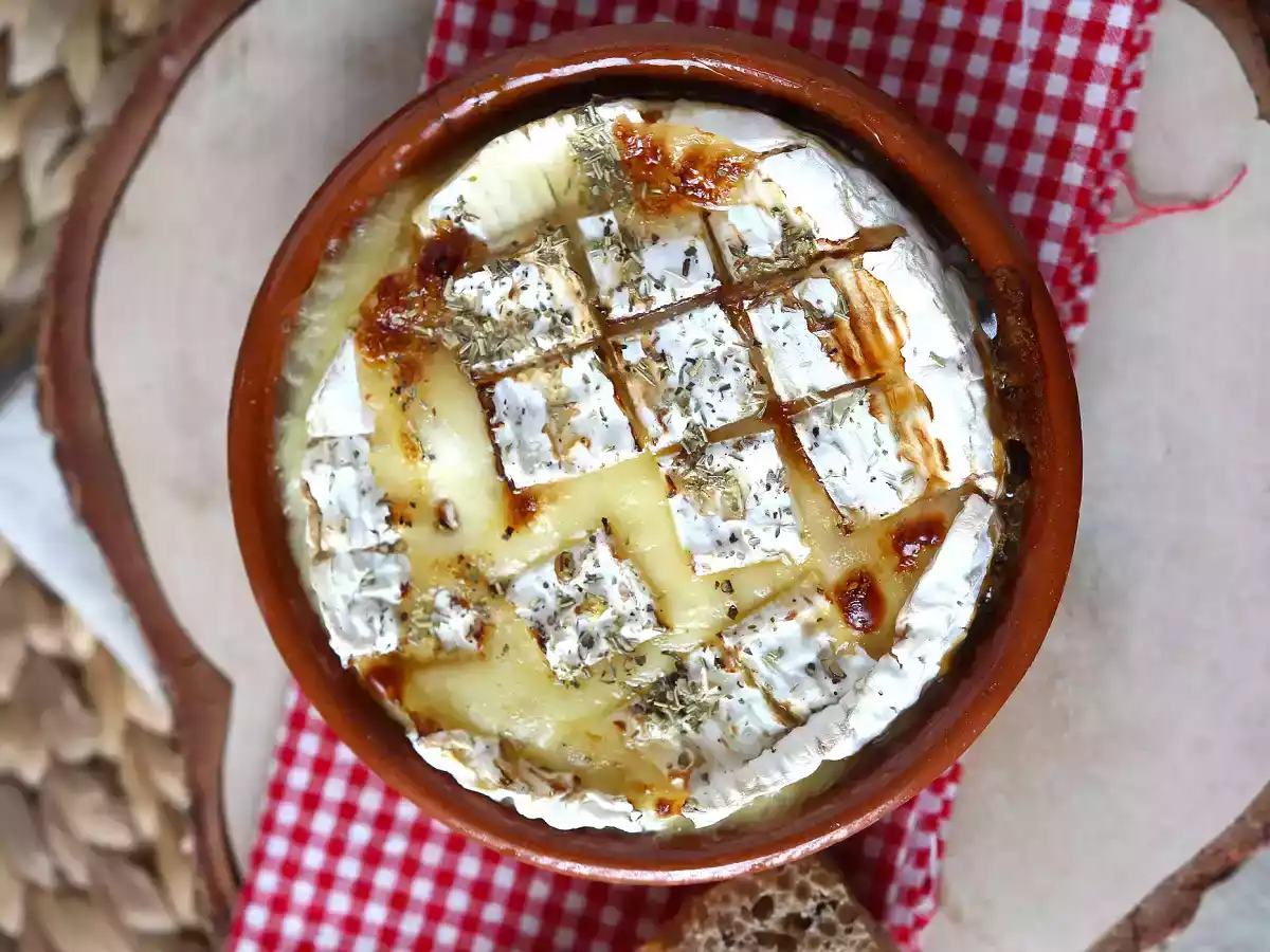 Camembert fundido en freidora de aire - foto 4