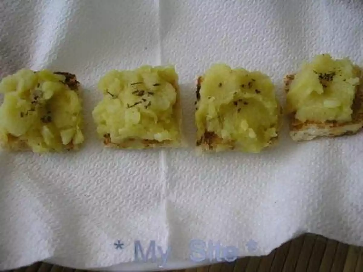 CANAPES DE CALABACIN