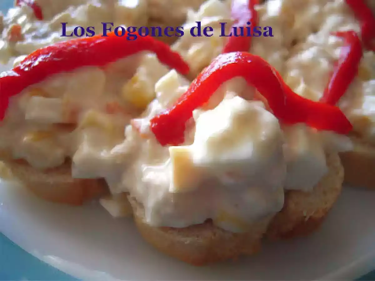 Canapés de falsa ensaladilla - foto 4