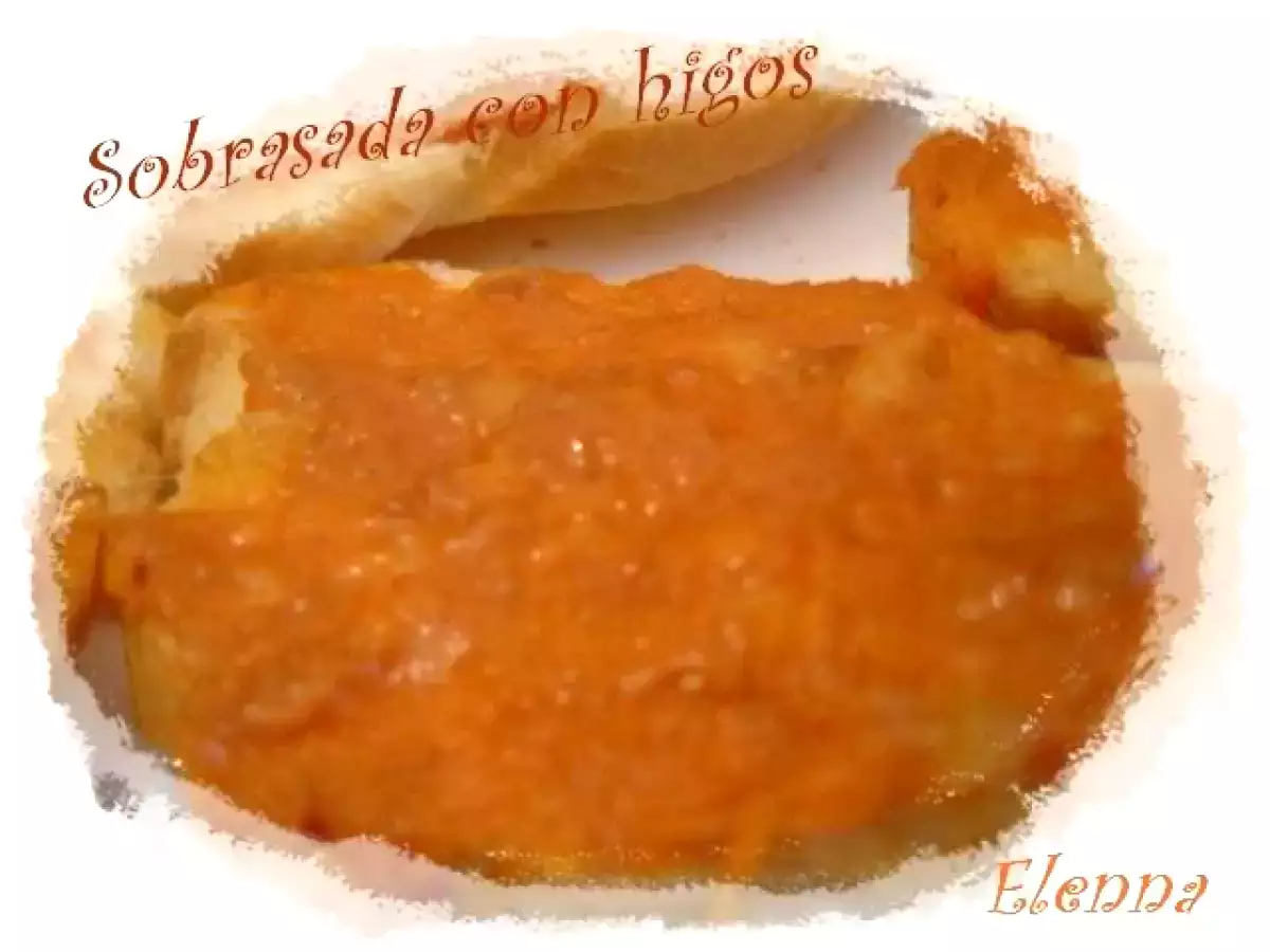 Canapes de sobrasada e higos