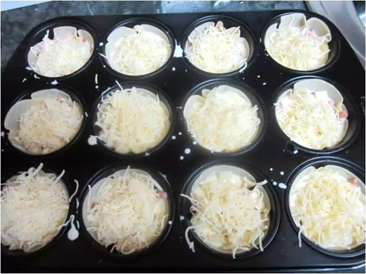 Canapes en obleas de empandillas - foto 3