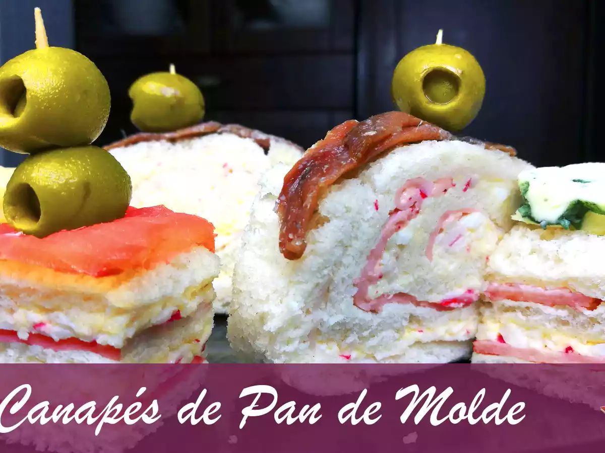 Canapés fríos fáciles y rápidos | Canapés Variados para Navidad