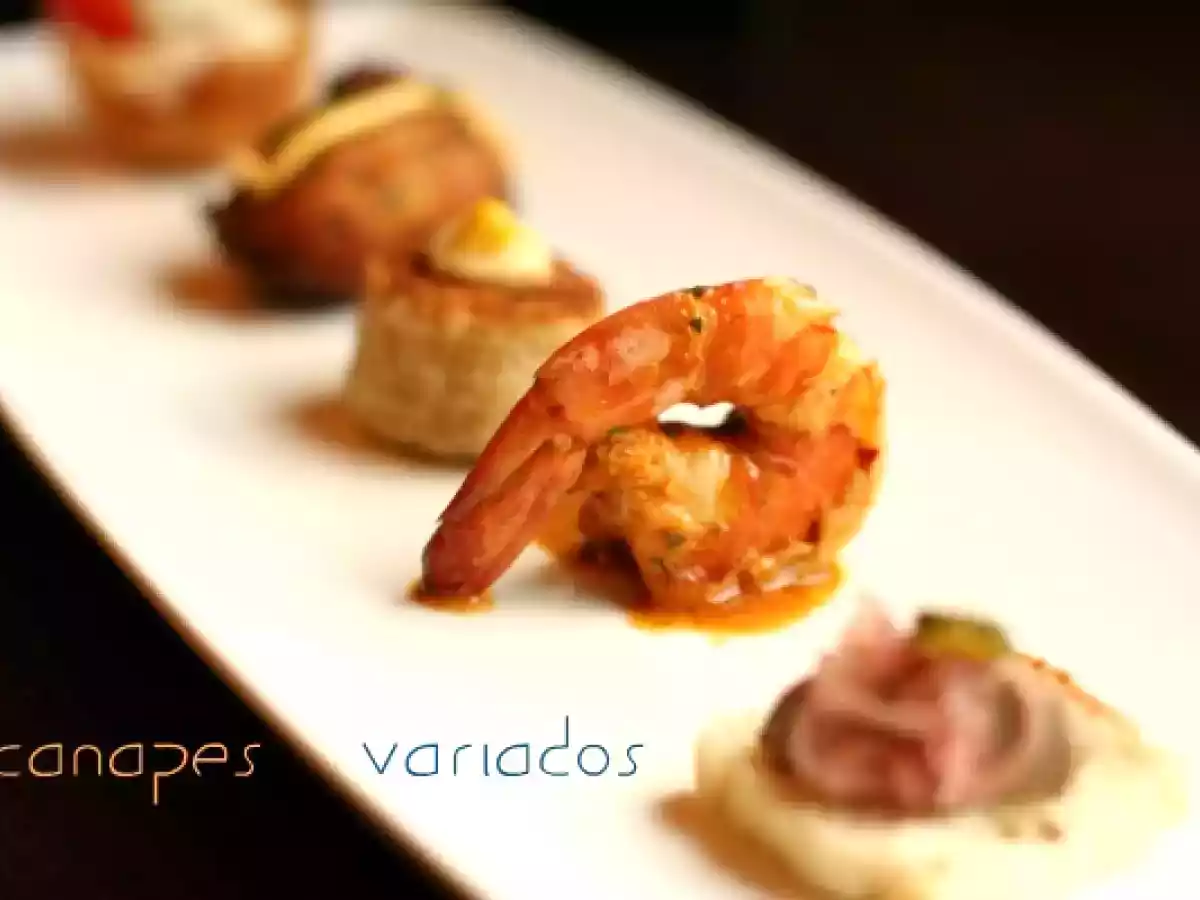 Canapés Variados