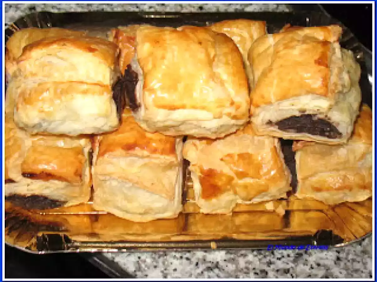 CAÑAS DE CHOCOLATE Y CAÑAS DE CREMA