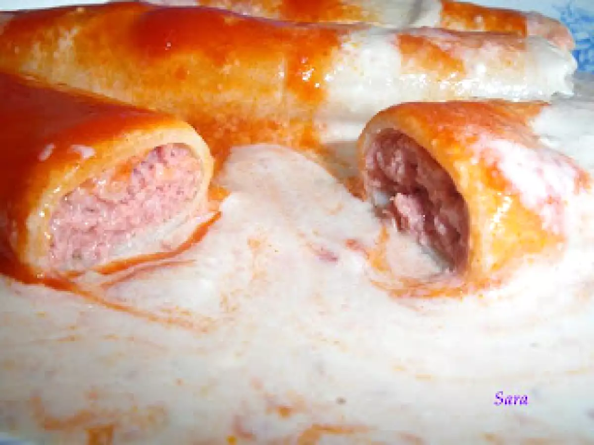 Canelones con bechamel de nuez - foto 3