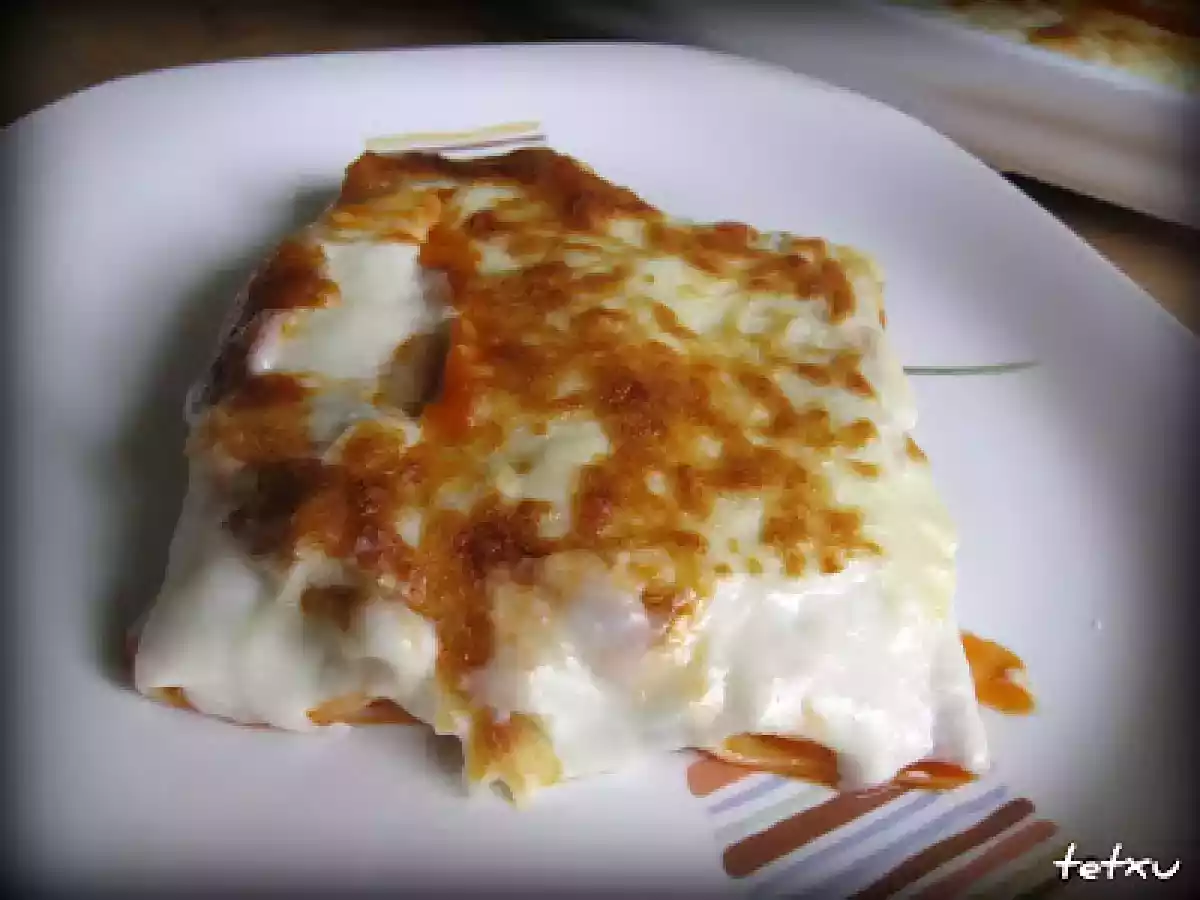 Canelónes de Atún (fussioncook y tradicional)