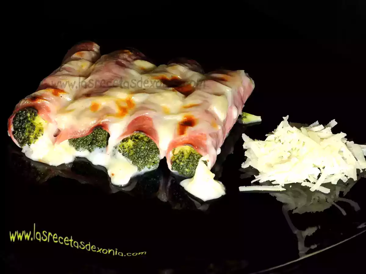 Canelones de brocoli
