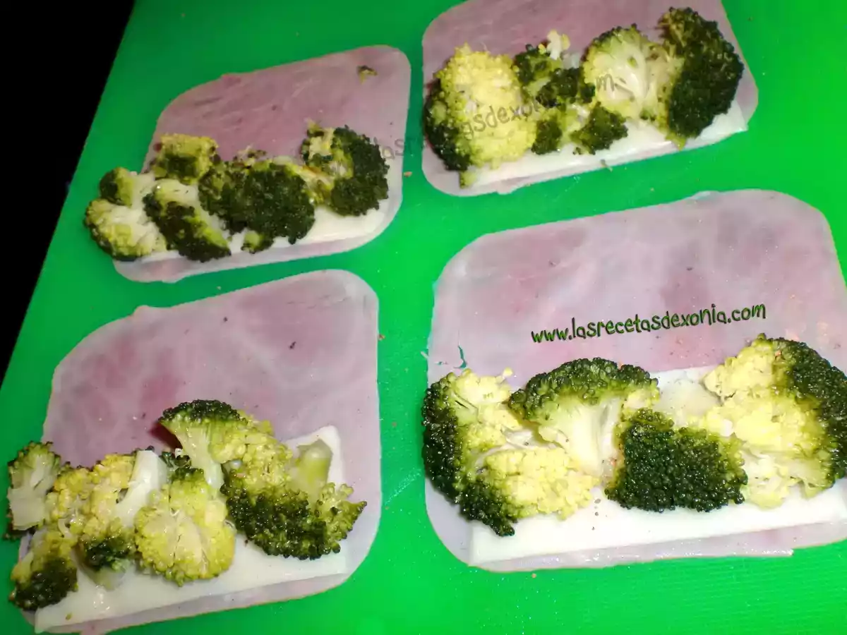 Canelones de brocoli - foto 2