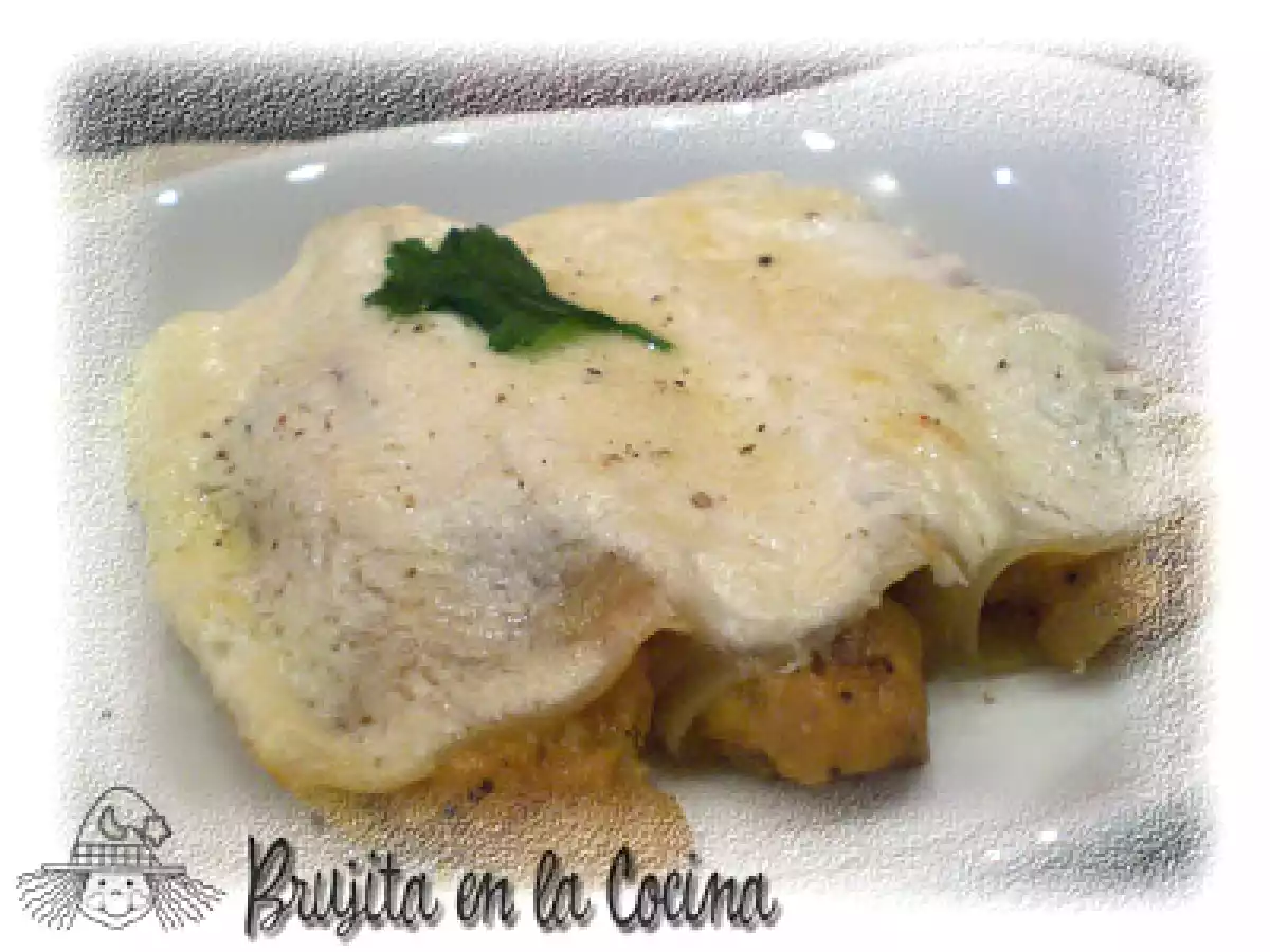 Canelones de Calabaza
