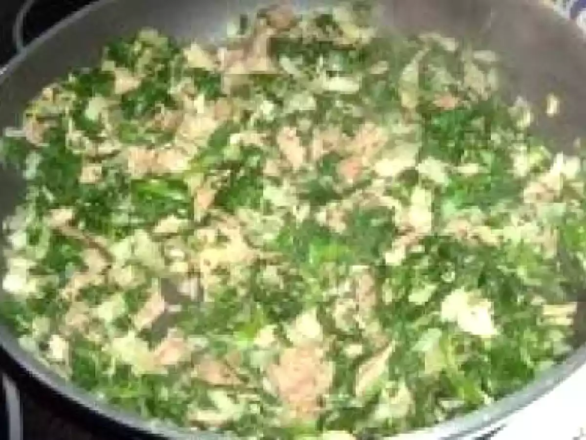 Canelones de carne cocida y espinacas - foto 3