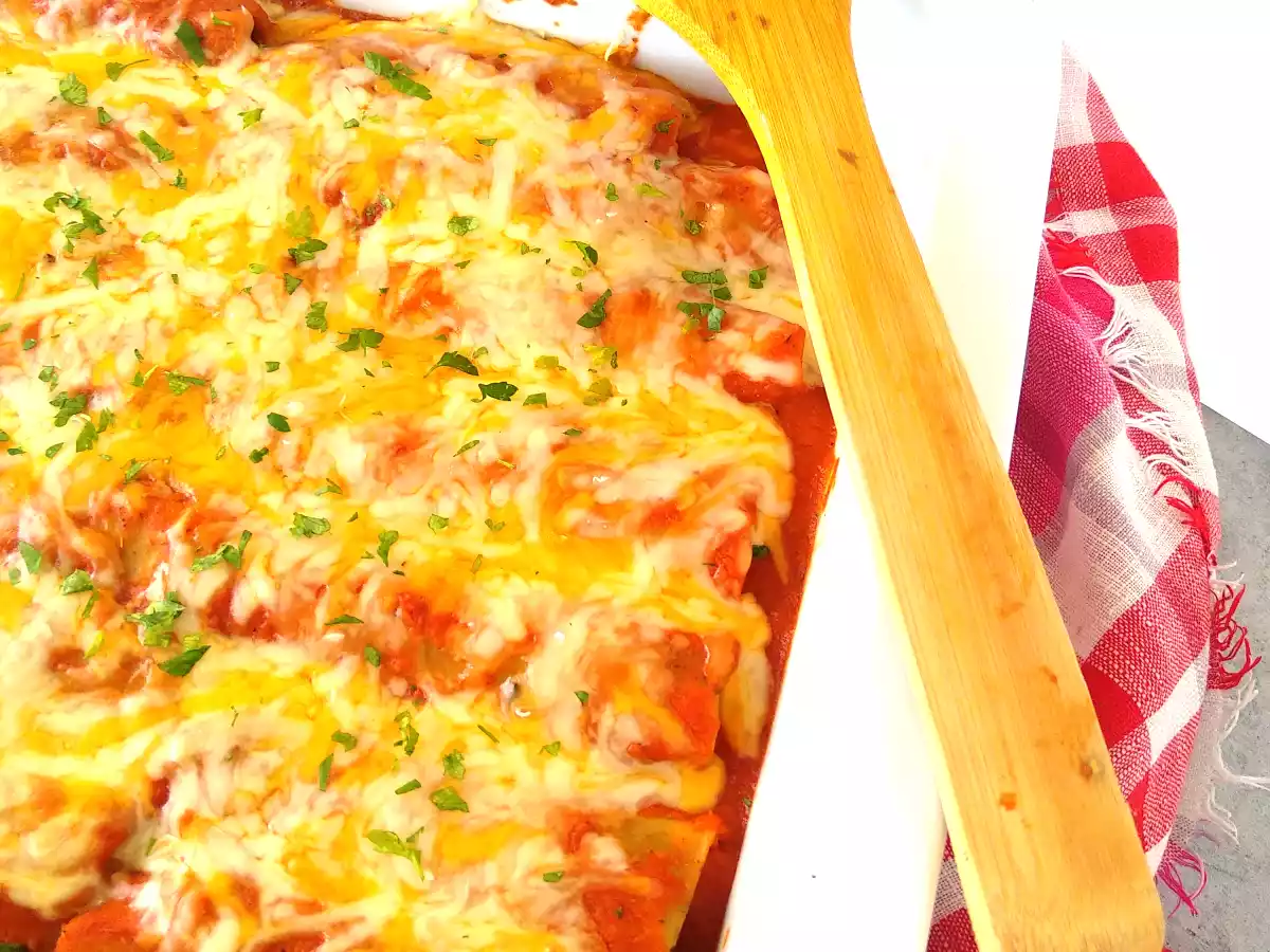 Canelones de carne picada y espinacas - foto 5