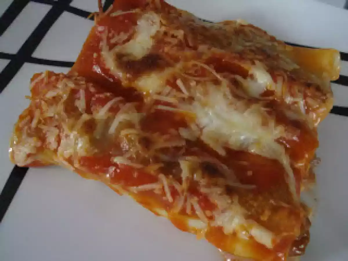 CANELONES DE CARNE Y PATE