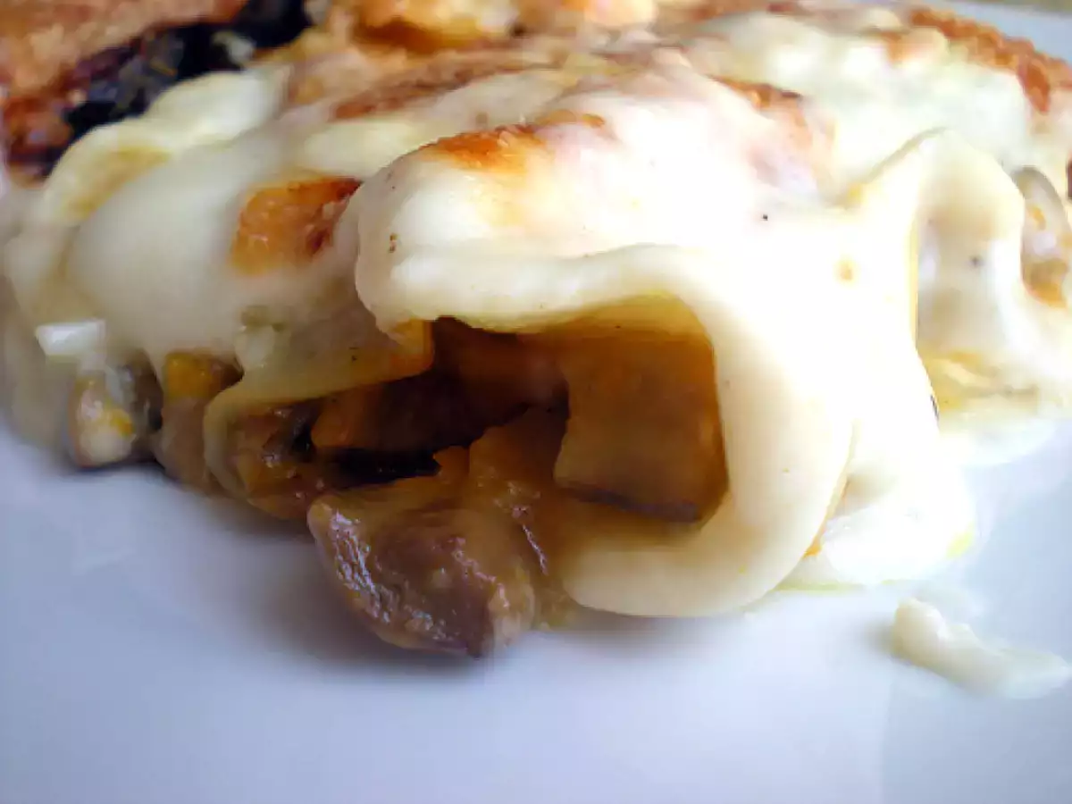 Canelones de champiñones y calabaza. Paso a paso. - foto 2