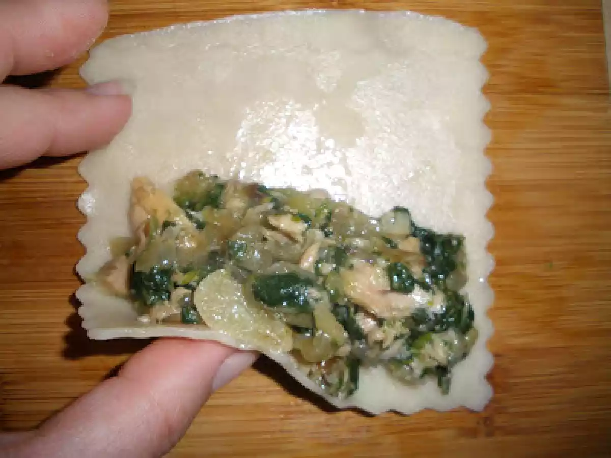 Canelones de espinaca y Bonito - foto 3